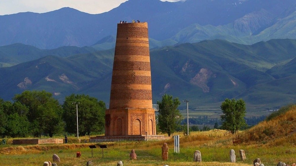 The 11th-century Burana Tower in the Chuy valley, Burana Tower tour